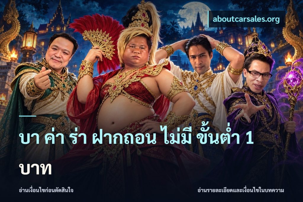บา ค่า ร่า ฝากถอน ไม่มี ขั้นต่ำ 1 บาท