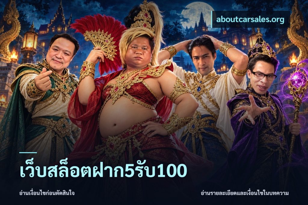 เว็บสล็อตฝาก5รับ100