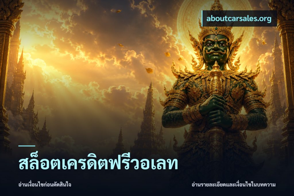 สล็อตเครดิตฟรีวอเลท