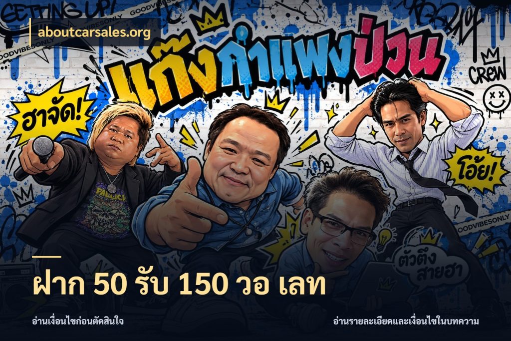 ฝาก 50 รับ 150 วอ เลท