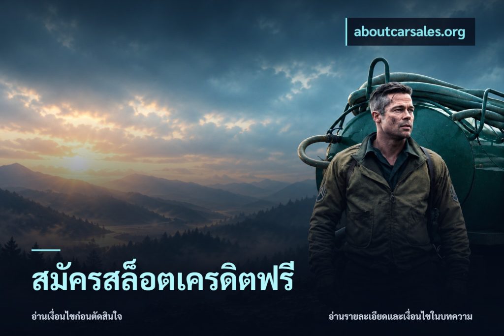 สมัครสล็อตเครดิตฟรี