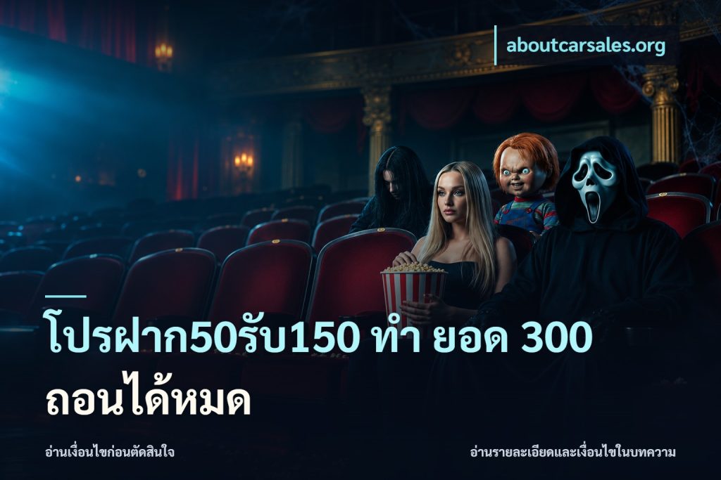 โปรฝาก50รับ150 ทํา ยอด 300 ถอนได้หมด