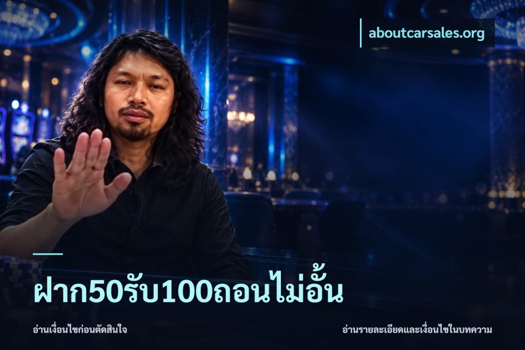 ฝาก50รับ100ถอนไม่อั้น