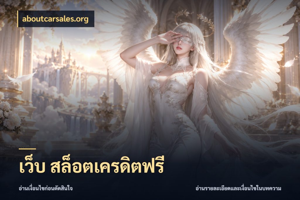 เว็บ สล็อตเครดิตฟรี รู้จักยอดและขอบเขตของเครดิตฟรี ในมุม aboutcarsales.org