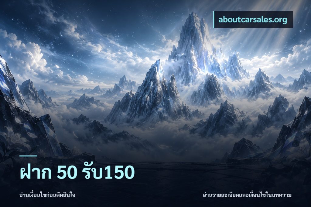 ฝาก 50 รับ150