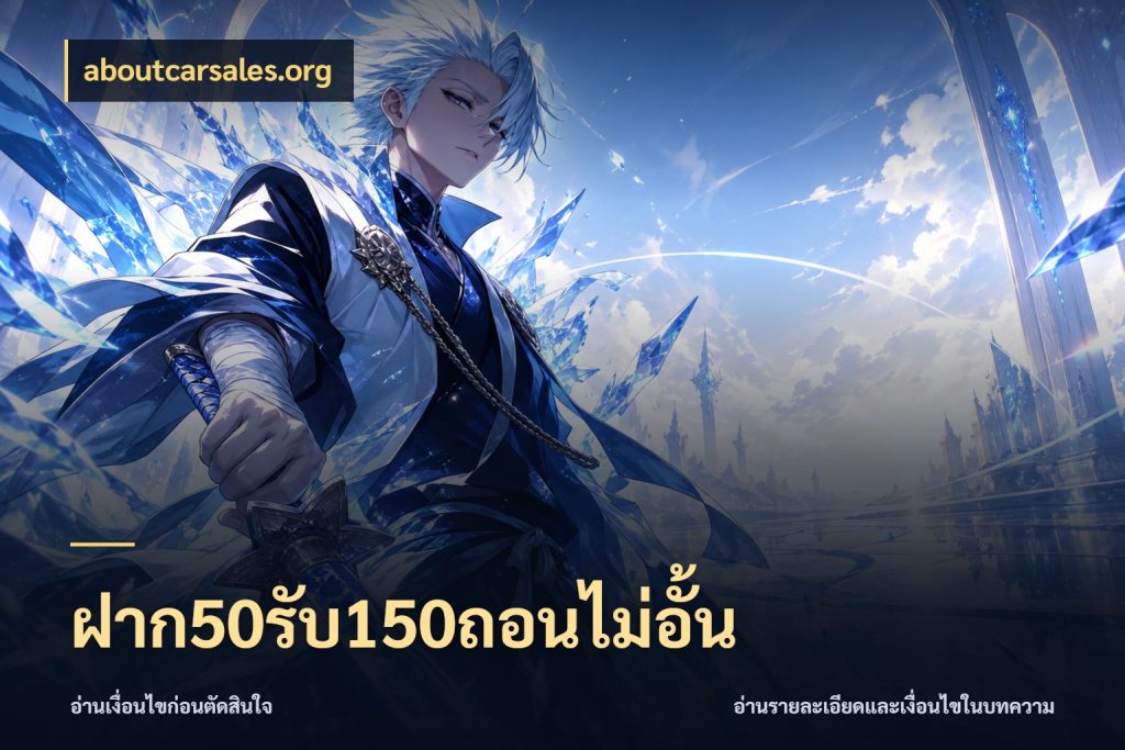 ฝาก50รับ150ถอนไม่อั้น จับคู่โบนัสกับสไตล์เกมที่ชอบ กับ aboutcarsales.org