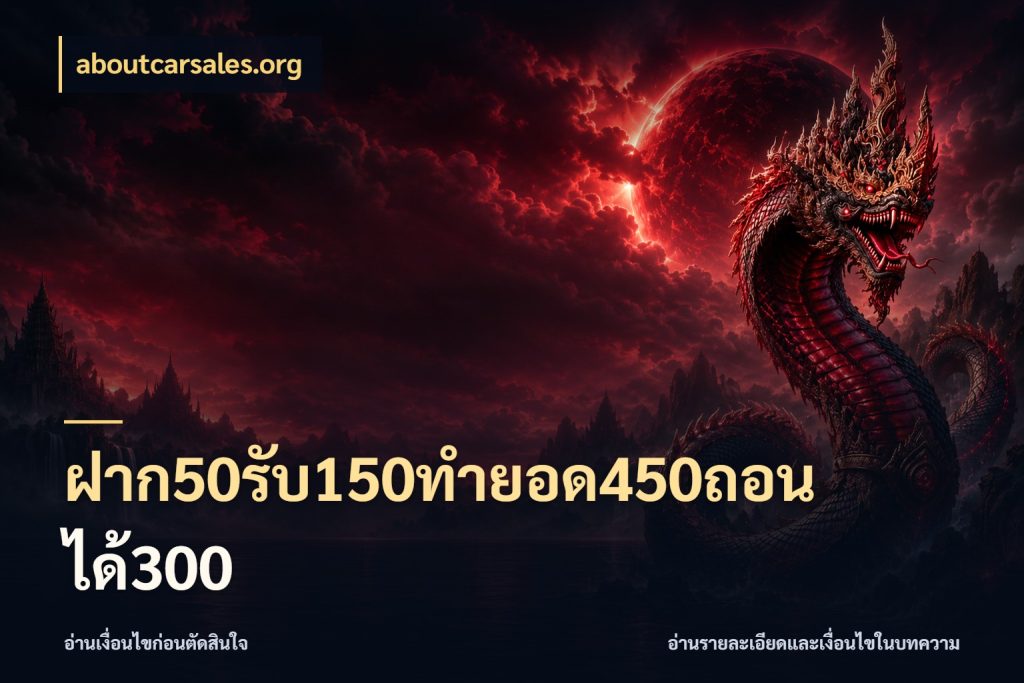 ฝาก50รับ150ทำยอด450ถอนได้300 รูปแบบโบนัสกับสิทธิ์ของสายเกม กับ aboutcarsales.org