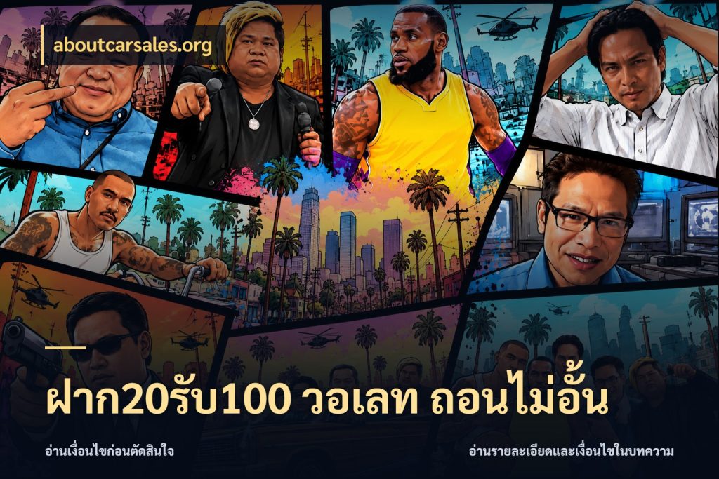 ฝาก20รับ100 วอเลท ถอนไม่อั้น สายโบนัสเลือกจังหวะสนุกได้อย่างไร สไตล์ aboutcarsales.org