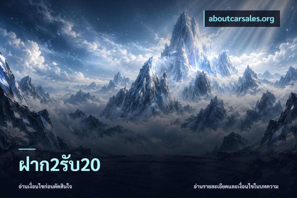 ฝาก2รับ20