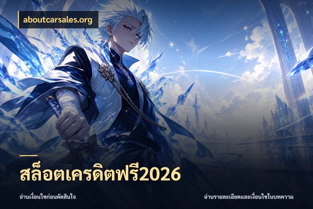 สล็อตเครดิตฟรี2026 จับมุมเด่นของเครดิตฟรีให้ตรงใจ สไตล์ aboutcarsales.org