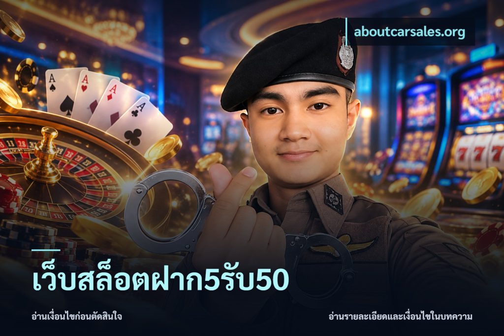 เว็บสล็อตฝาก5รับ50