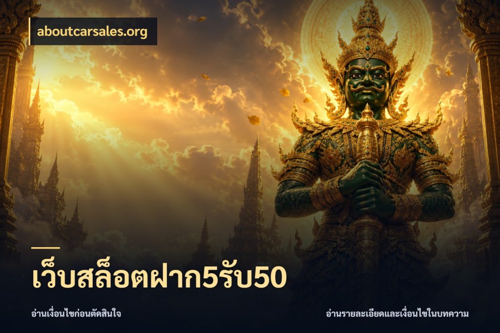 เว็บสล็อตฝาก5รับ50 จุดเด่นของเครดิตที่คนชอบเกมอยากรู้ ในมุม aboutcarsales.org