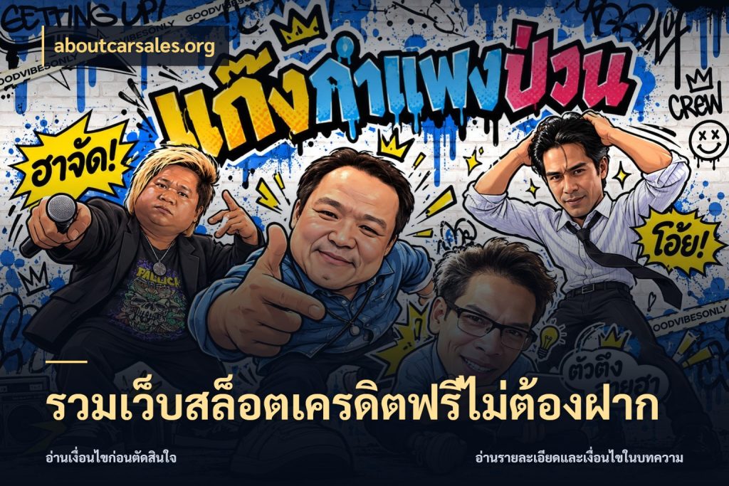 รวมเว็บสล็อตเครดิตฟรีไม่ต้องฝาก เปิดประเด็นเครดิตฟรีสำหรับคนชอบลุ้น ในมุม aboutcarsales.org