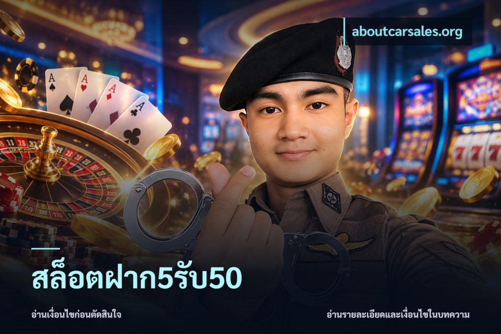 สล็อตฝาก5รับ50