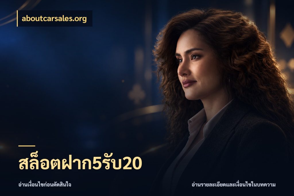 สล็อตฝาก5รับ20 เปิดมุมโปรให้เข้ากับเกมแนวโปรด กับ aboutcarsales.org