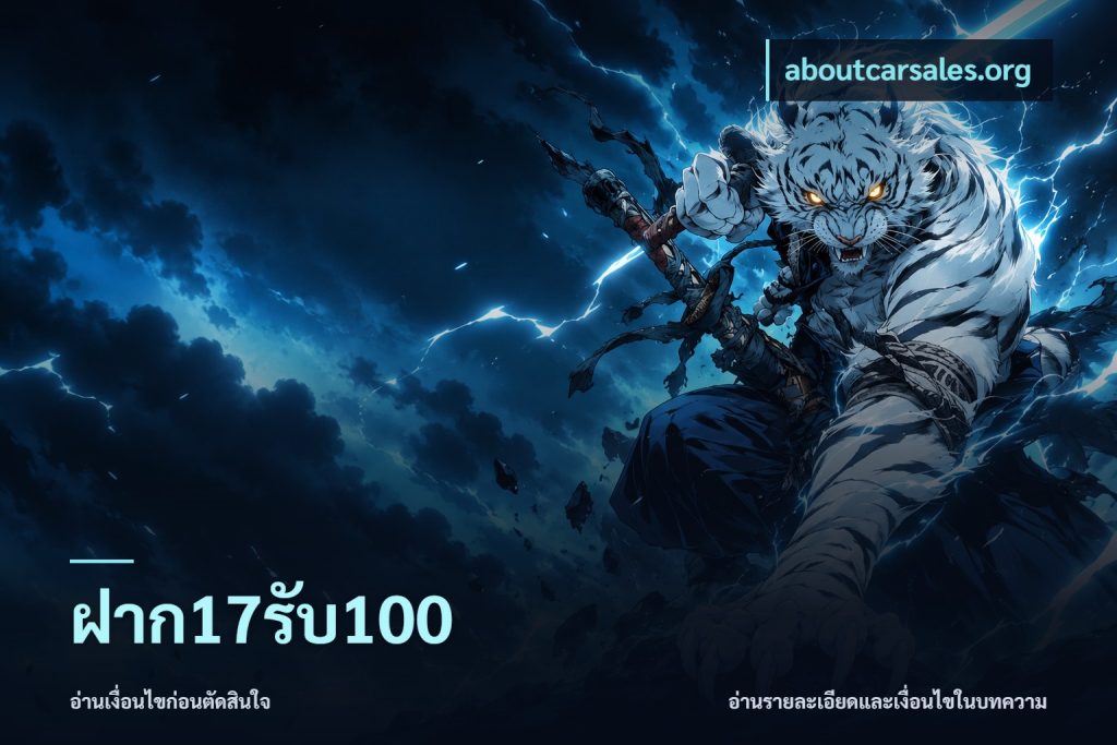 ฝาก17รับ100
