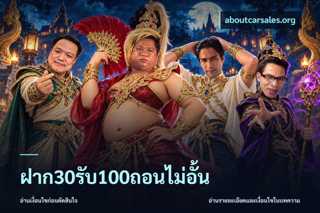ฝาก30รับ100ถอนไม่อั้น