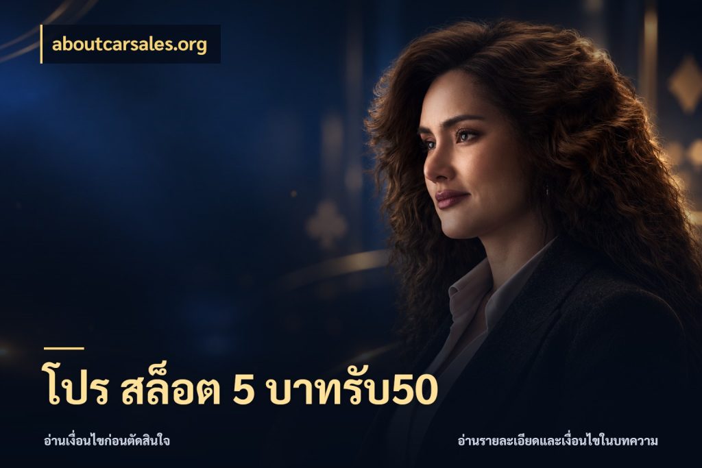 โปร สล็อต 5 บาทรับ50 จุดเด่นของเครดิตที่คนชอบเกมอยากรู้ กับ aboutcarsales.org