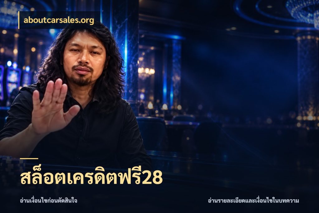 สล็อตเครดิตฟรี28